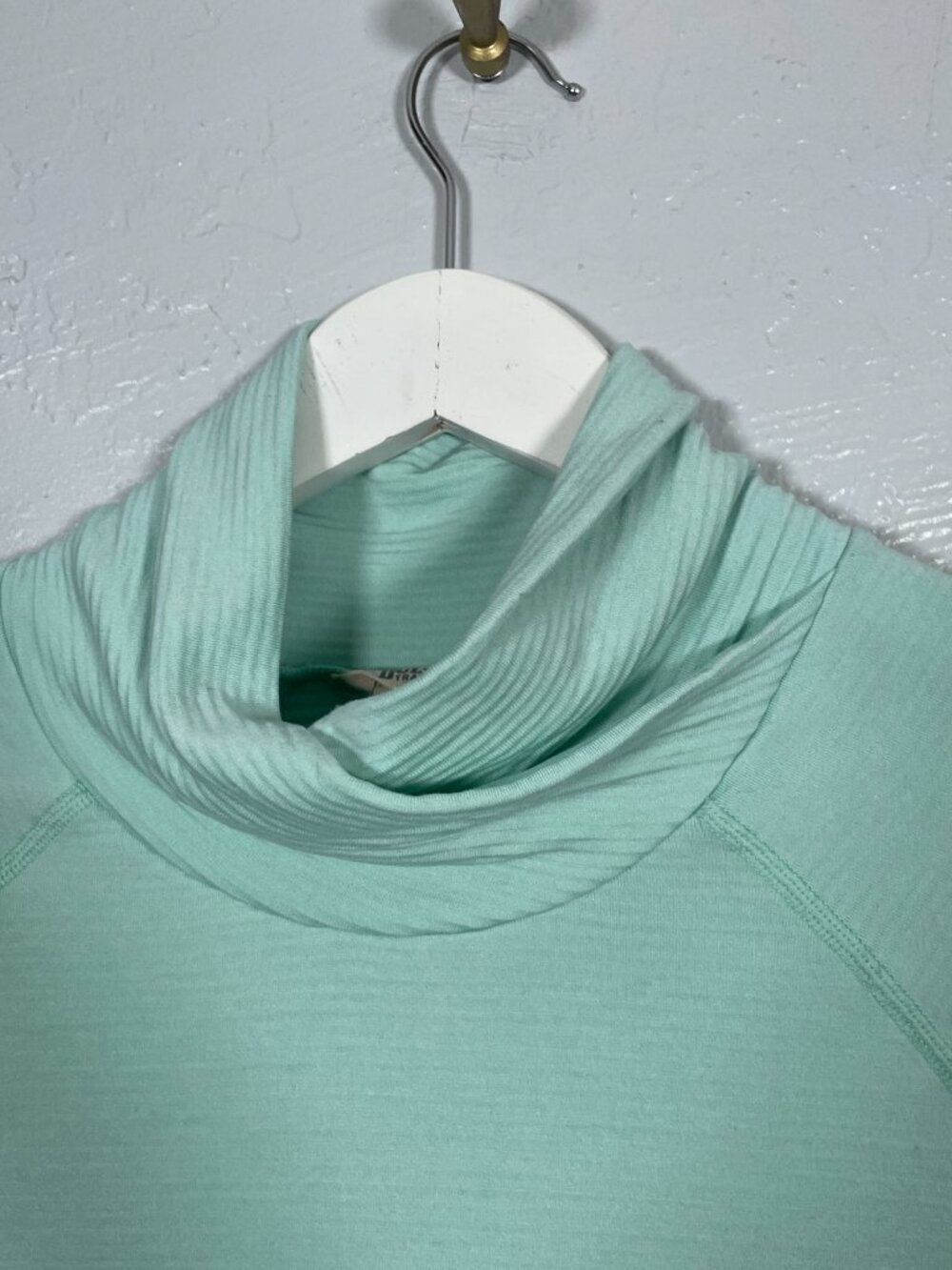 Duluth Trading Women M Light Blue Scenic View Lightweight Fleece Tunic Granola - Picture 5 of 9